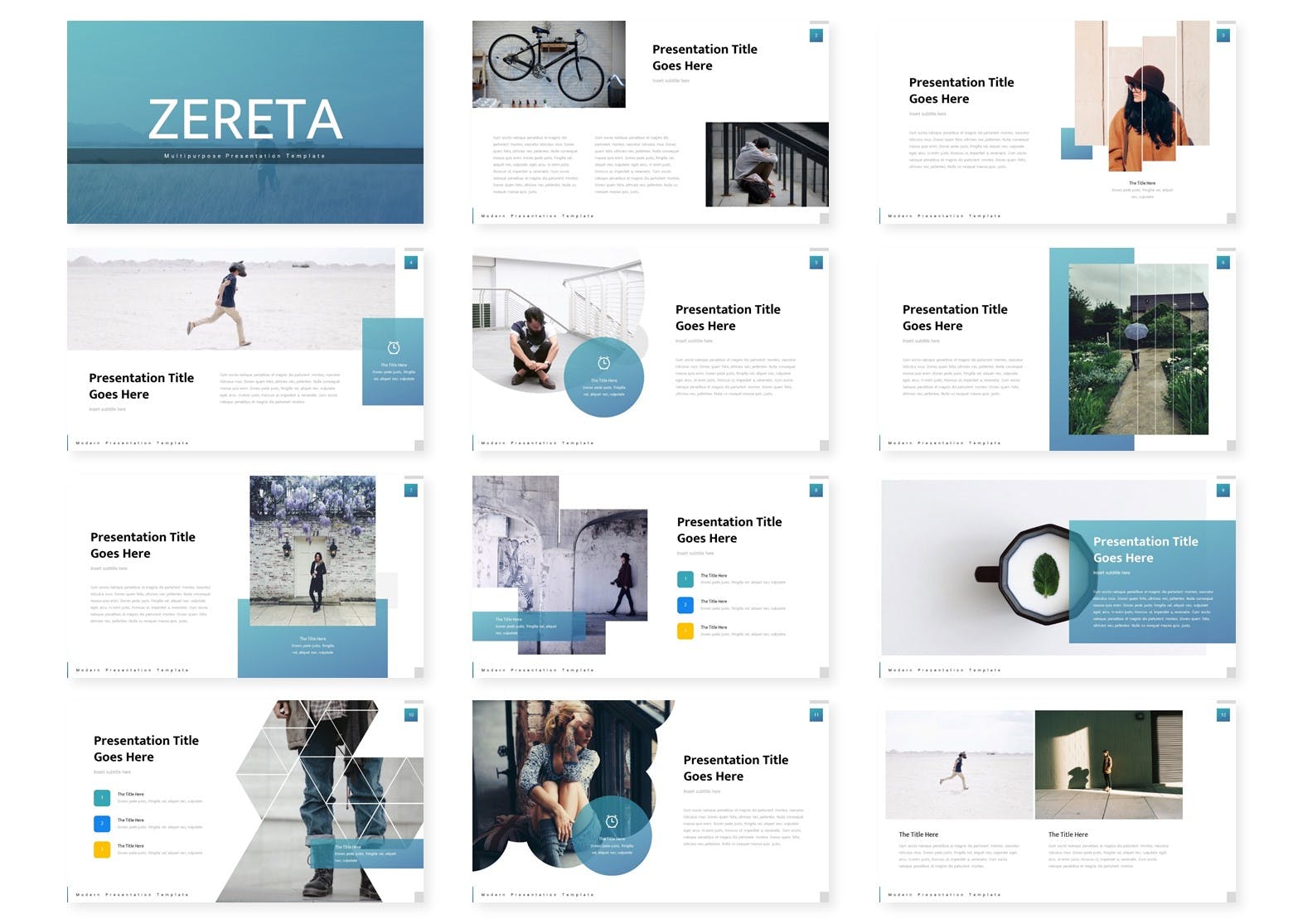 Vip Powerpoint 信息图表Powerpoint动画幻灯片模板 Infographics Powerpoint Animated Slides Template ...