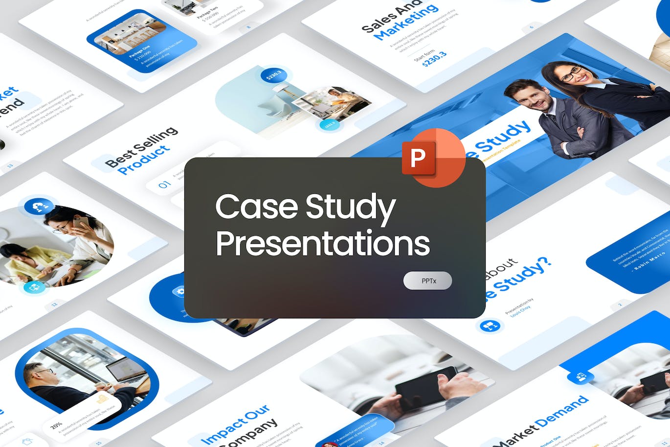 案例研究产品PPT模板下载 Case Study Product PowerPoint Template_51PPT模板 国外幻灯片 ...