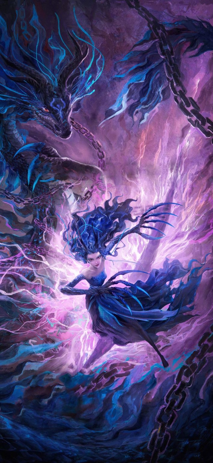 敖闰 哪吒之魔童闹海 唯美高清4k手机壁纸图片-千星图壁纸-高清电脑桌面壁纸图片大全-wallhaven-彼岸壁纸